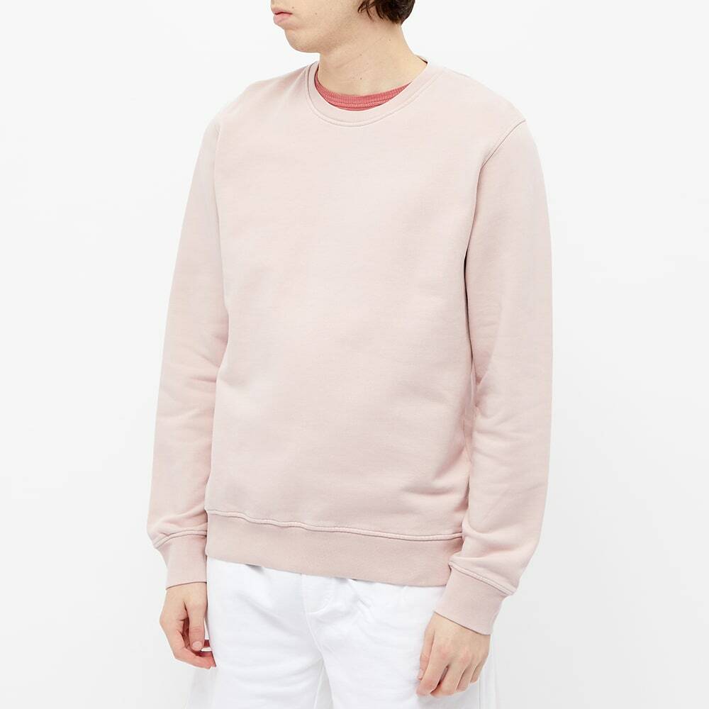 Colorful Standard Men's Classic Organic Crew Sweat in Faded Pink