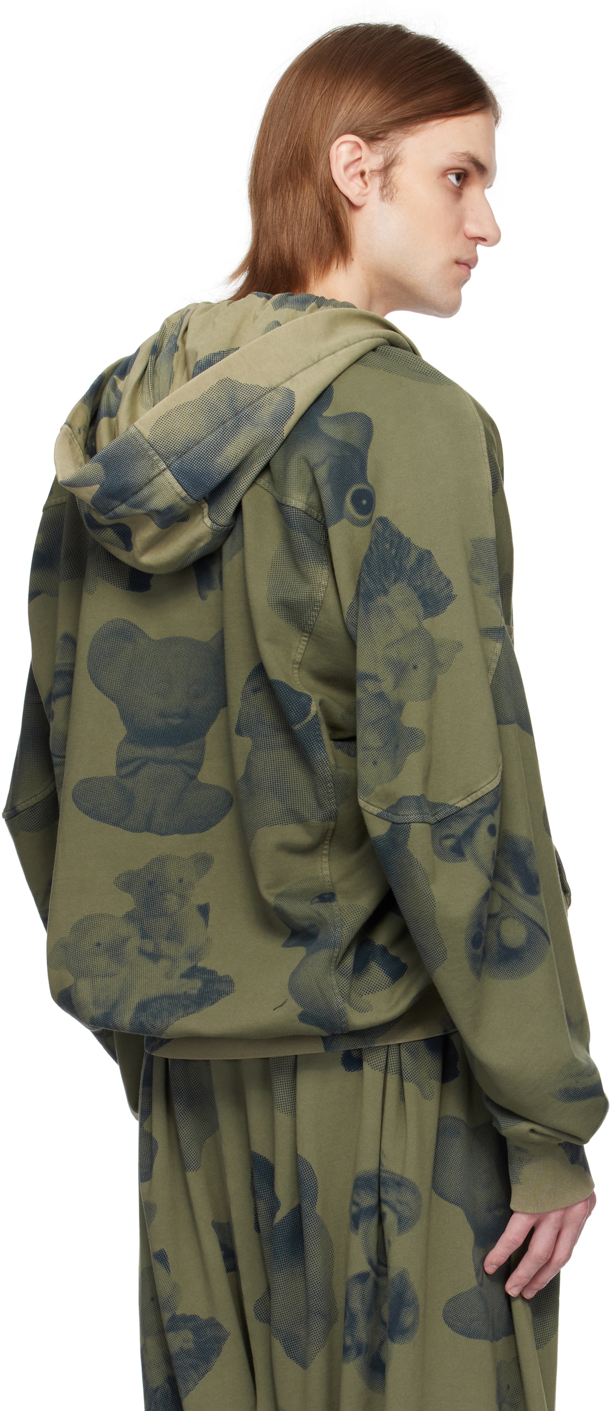 Vivienne Westwood Green Baseball Hoodie