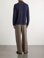 PIACENZA 1733 - Silk and Linen-Blend Chore Overshirt - Blue