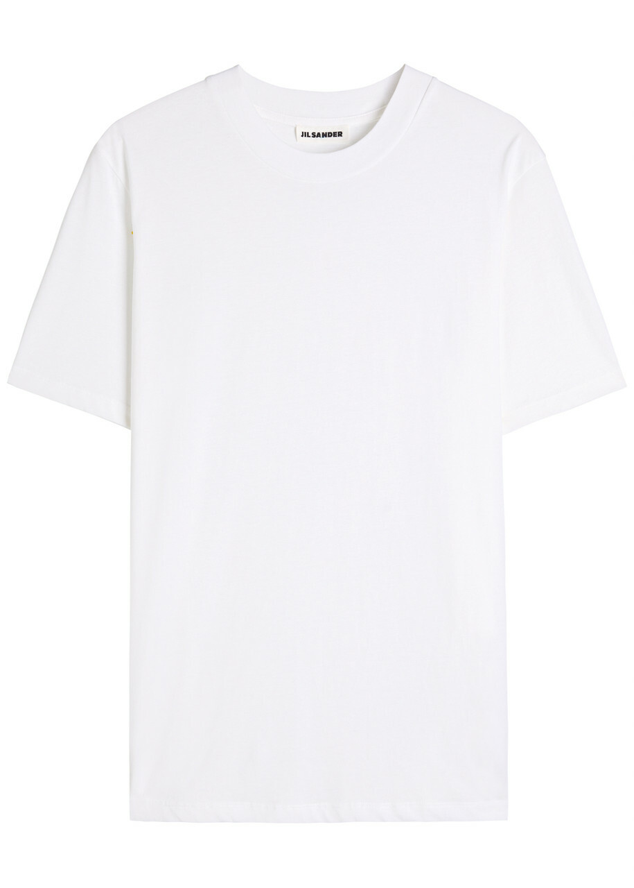 JIL SANDER ホワイト Tシャツ Jil Sander ロゴ Tシャツ | ホワイト | FARFETCH JP