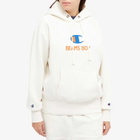Champion Women's x Beams Boy Hooded Sweat in Cream