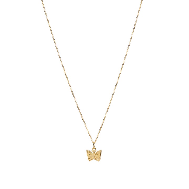 Photo: Needles Men's Plated Papillon Pendant Necklace in Gold