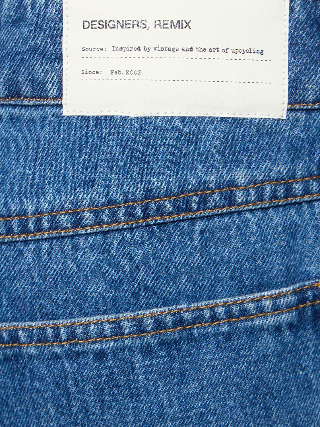DESIGNERS REMIX Miles Cotton Denim Long Skirt