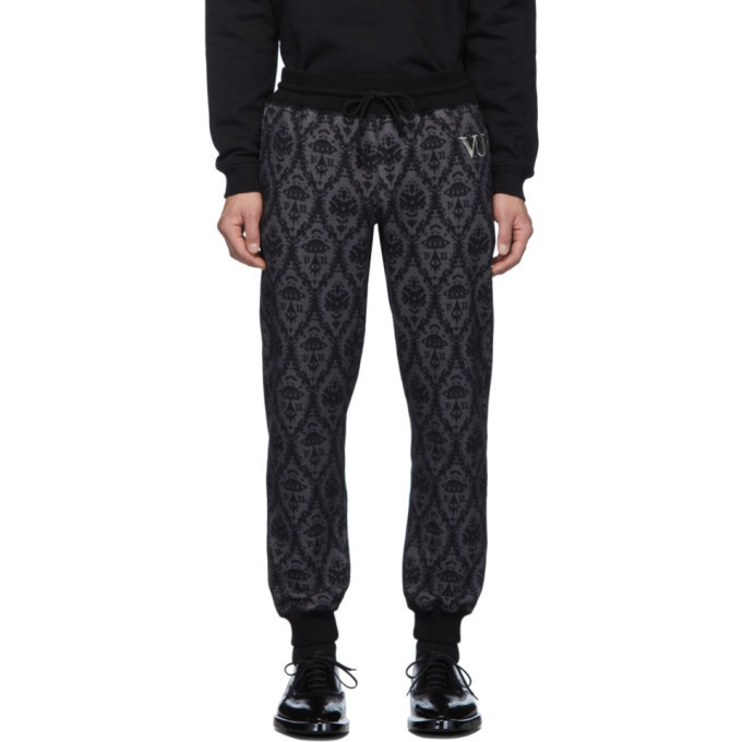 Photo: Undercover Black Valentino Edition Printed Lounge Pants