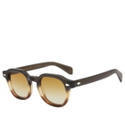 Moscot Mekler Sunglasses in Tobacco/Forest Wood