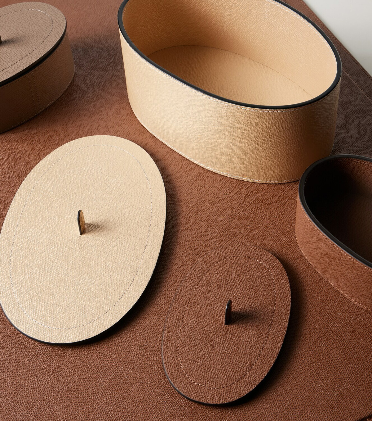 Giobagnara Harris Large leather box