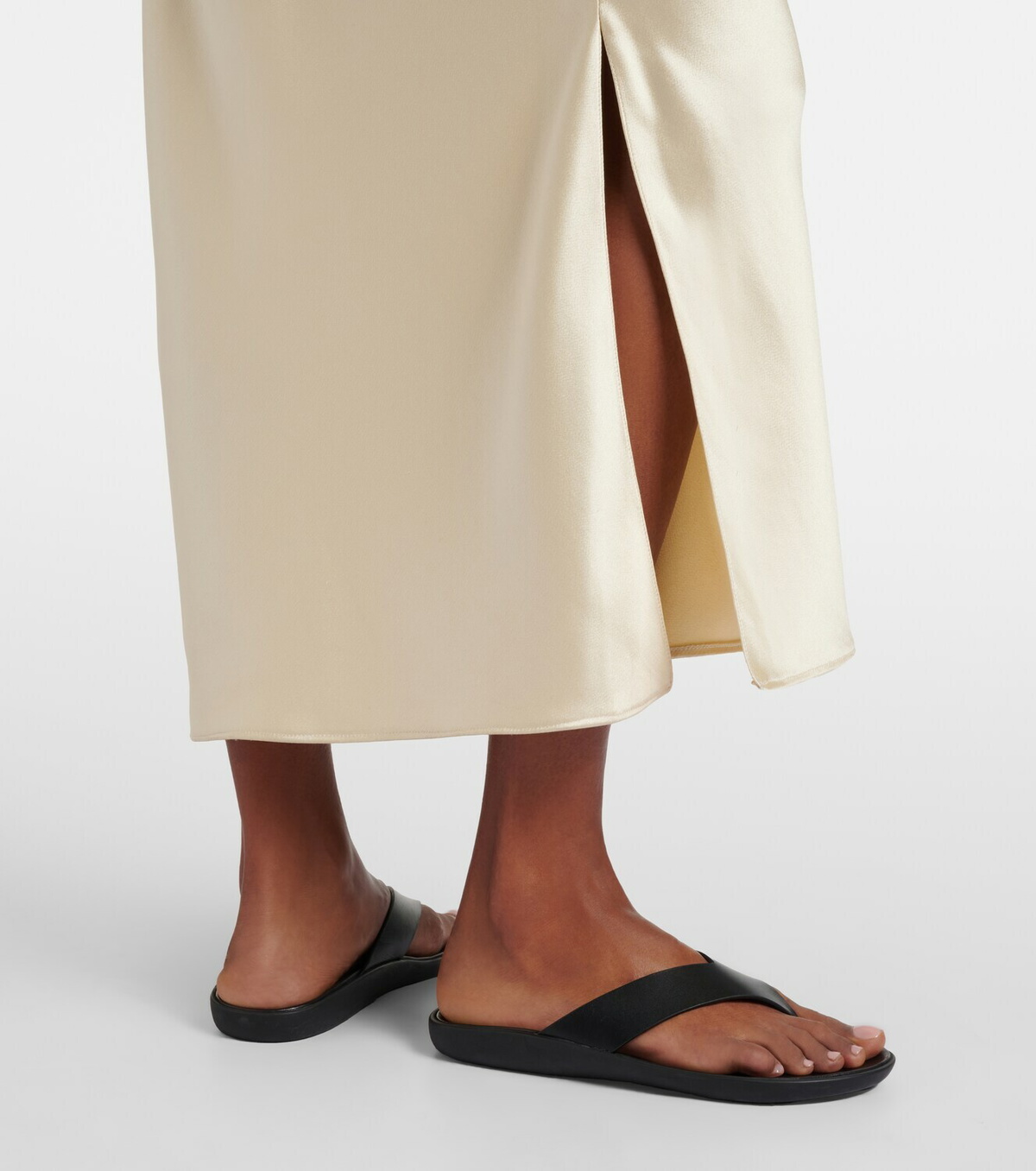 The Row Leger leather thong sandals