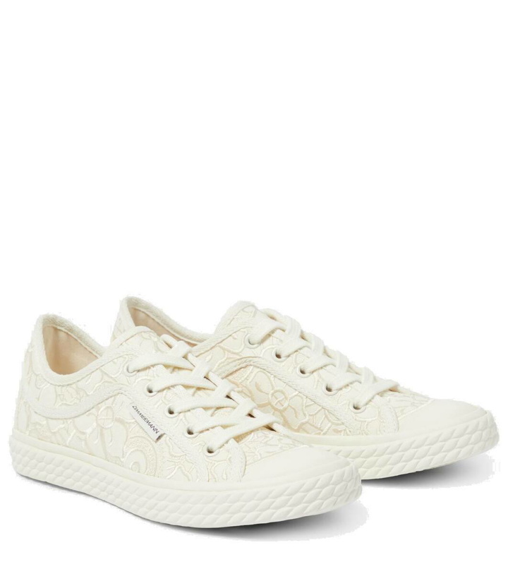 Photo: Zimmermann Twist embroidered sneakers