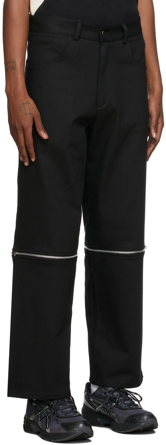 Phlemuns SSENSE Exclusive Black Multi Detached Trousers