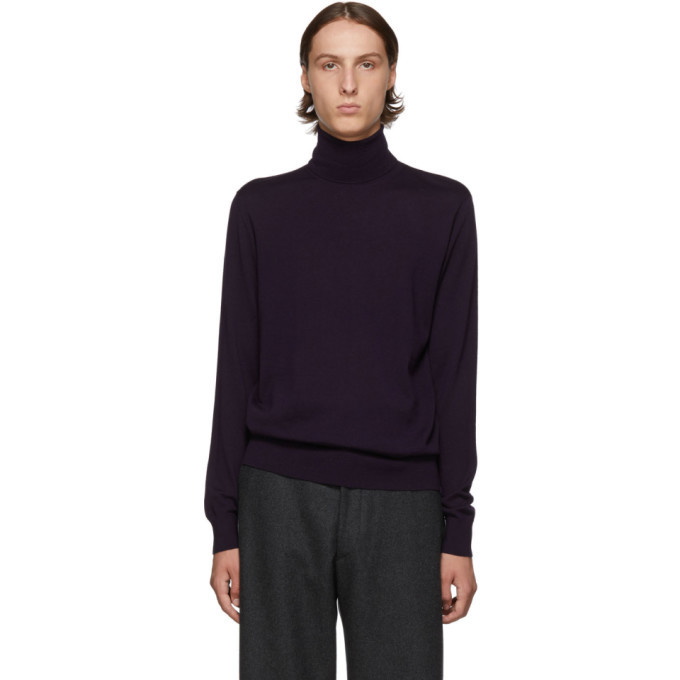 Photo: Dries Van Noten Purple Tintin Turtleneck