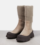 Brunello Cucinelli Suede Chelsea boots