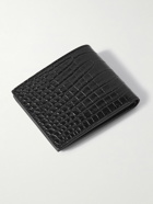 TOM FORD - Croc-Effect Leather Bifold Wallet