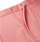 EQUIPMENT - The Original Tapered Pleated Lyocell and Cotton-Blend Twill Trousers - Pink
