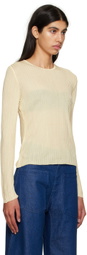 Marques Almeida Beige Fitted Sweater