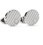 Dunhill - Logo-Engraved Sterling Silver Cufflinks - Silver