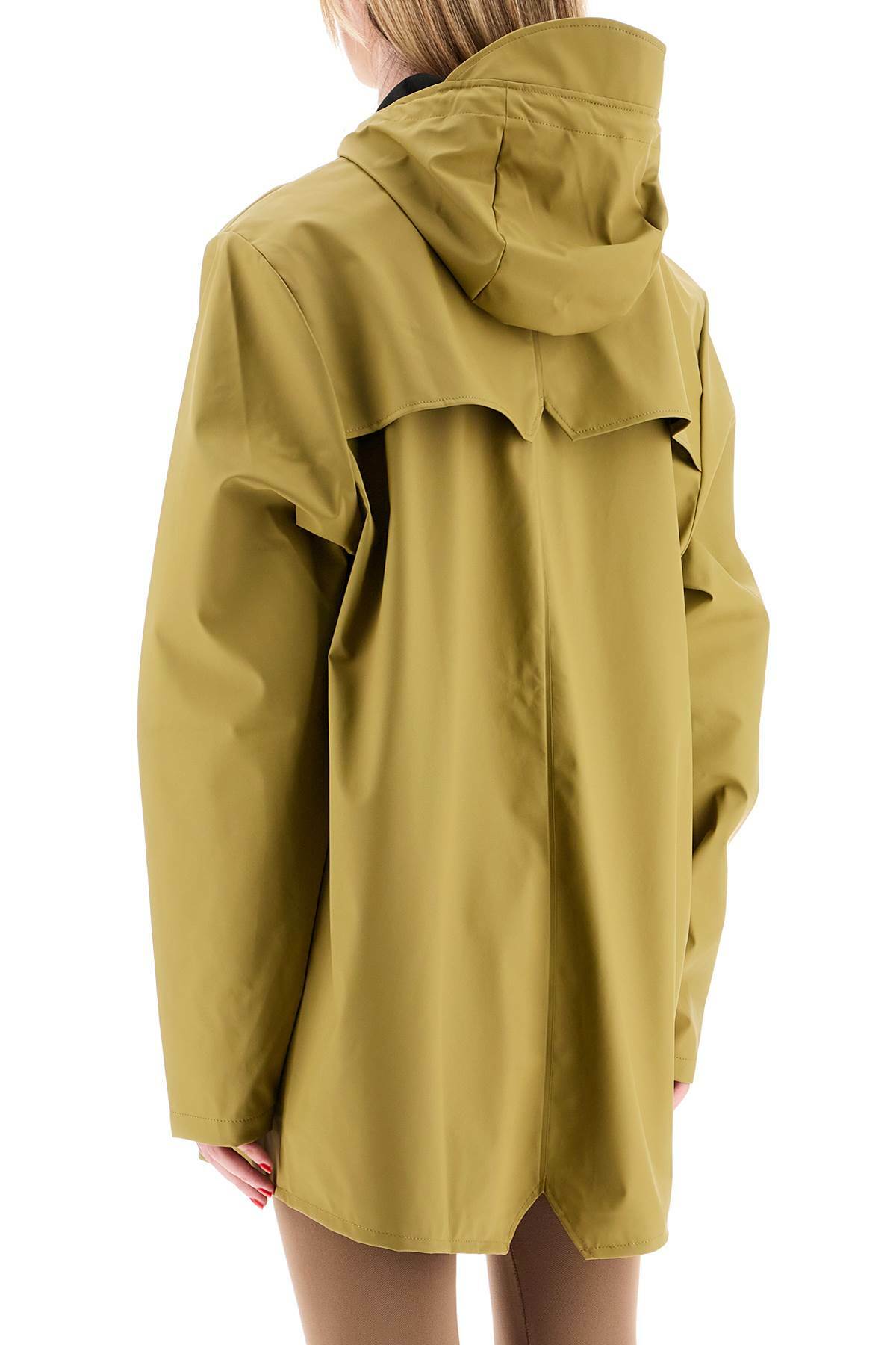 RAINS unisex rain jacket Khaki