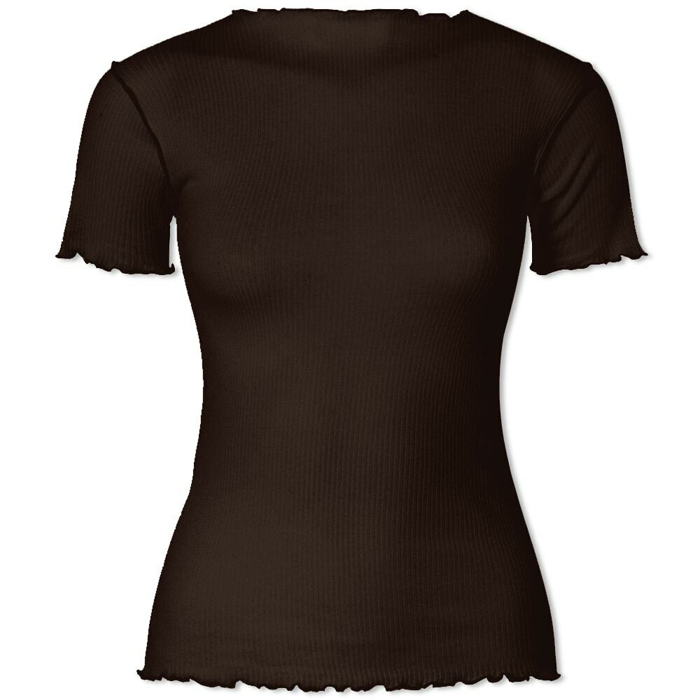 Vein Tee Shirt in Assortment | Fine organic cotton rib | en