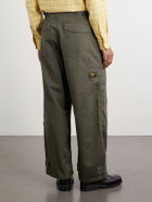 Human Made - Cotton Wide-Leg Pants Trousers - Green