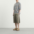 Corridor Men's Trellis Knit Shirt in Light Blue