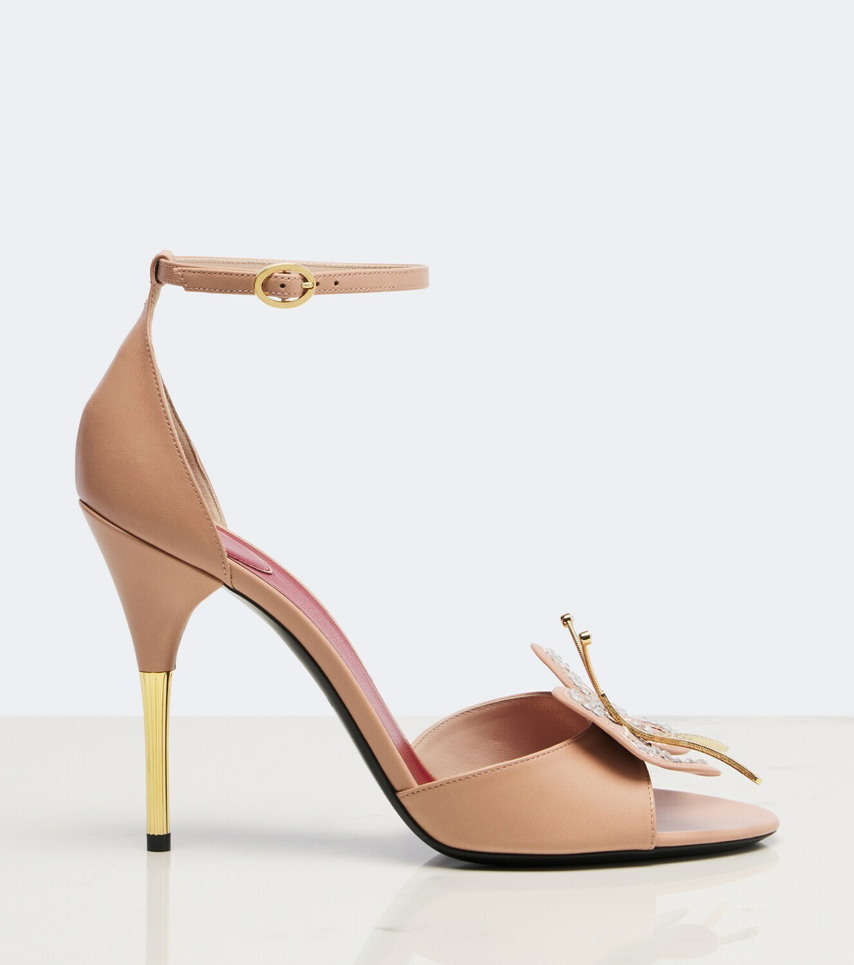 Valentino Garavani Flutterby embellished leather sandals