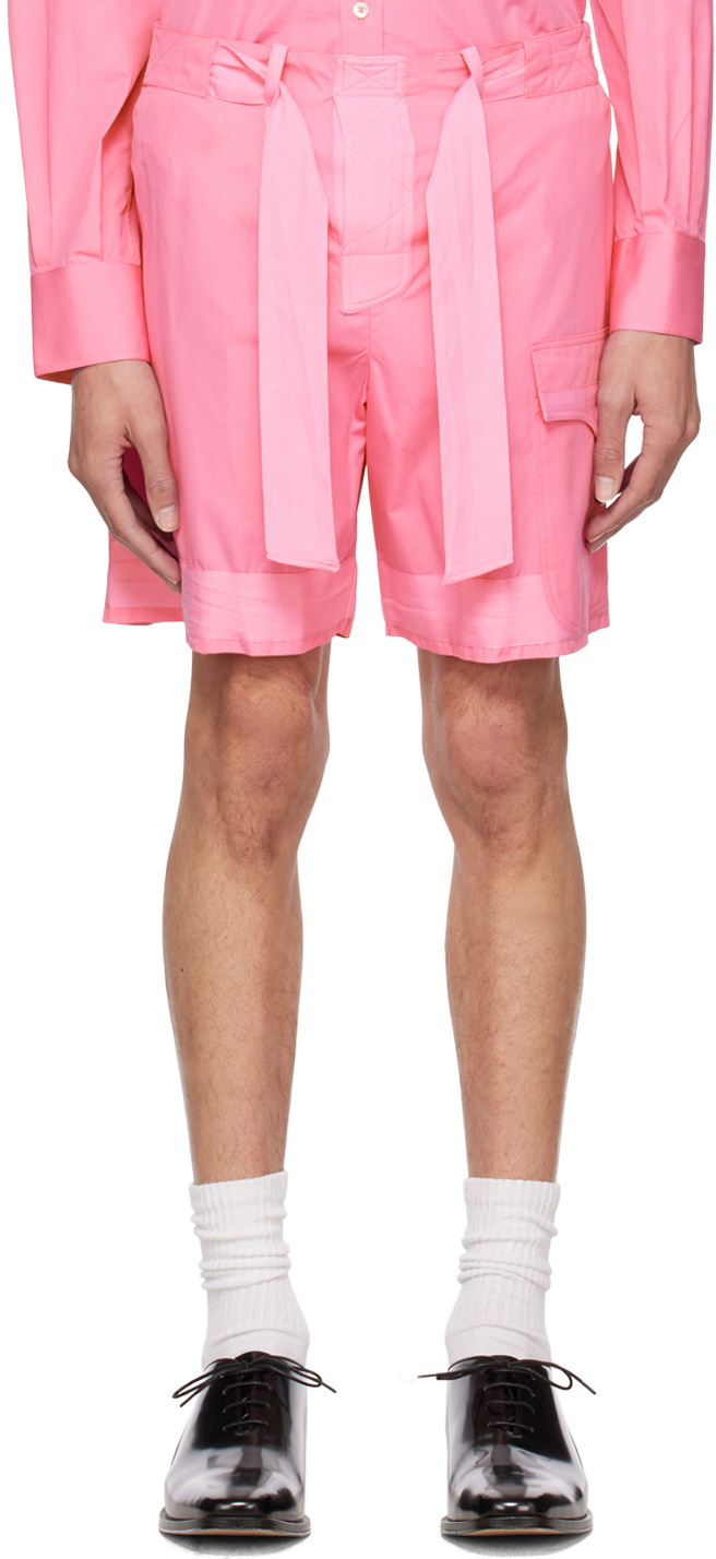 Sébline Pink Combat Shorts