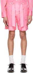 Sébline Pink Combat Shorts