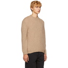 Kenzo Tan Alpaca Crewneck Sweater