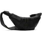 LEMAIRE Brown Small Croissant Leather Bag