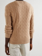 Polo Ralph Lauren - Cable-Knit Cashmere Sweater - Brown