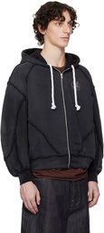 ABRA Black Surf Hoodie