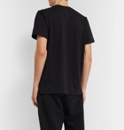 rag & bone - Printed Cotton-Jersey T-Shirt - Black