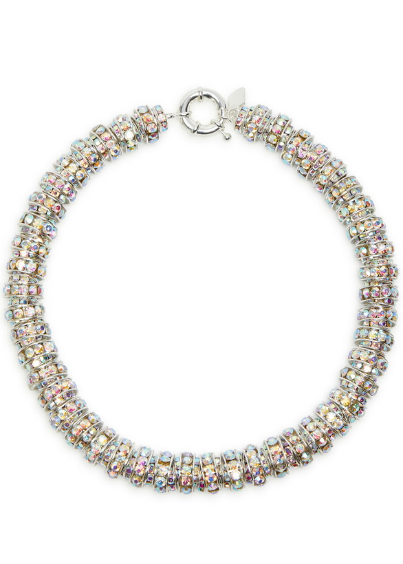 Photo: Pearl Octopuss.y Fat Diamond Silver-plated Necklace - One Size