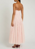 Needle & Thread Scatter Blossom Floral-embroidered Tulle Gown Light Pink