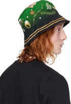 Casablanca Green 'La Boite A Bijoux' Bucket Hat