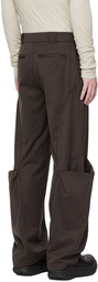 ænrmòus Brown Atri Eyck Trousers