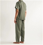 Cleverly Laundry - Continential Cotton Pyjama Set - Green