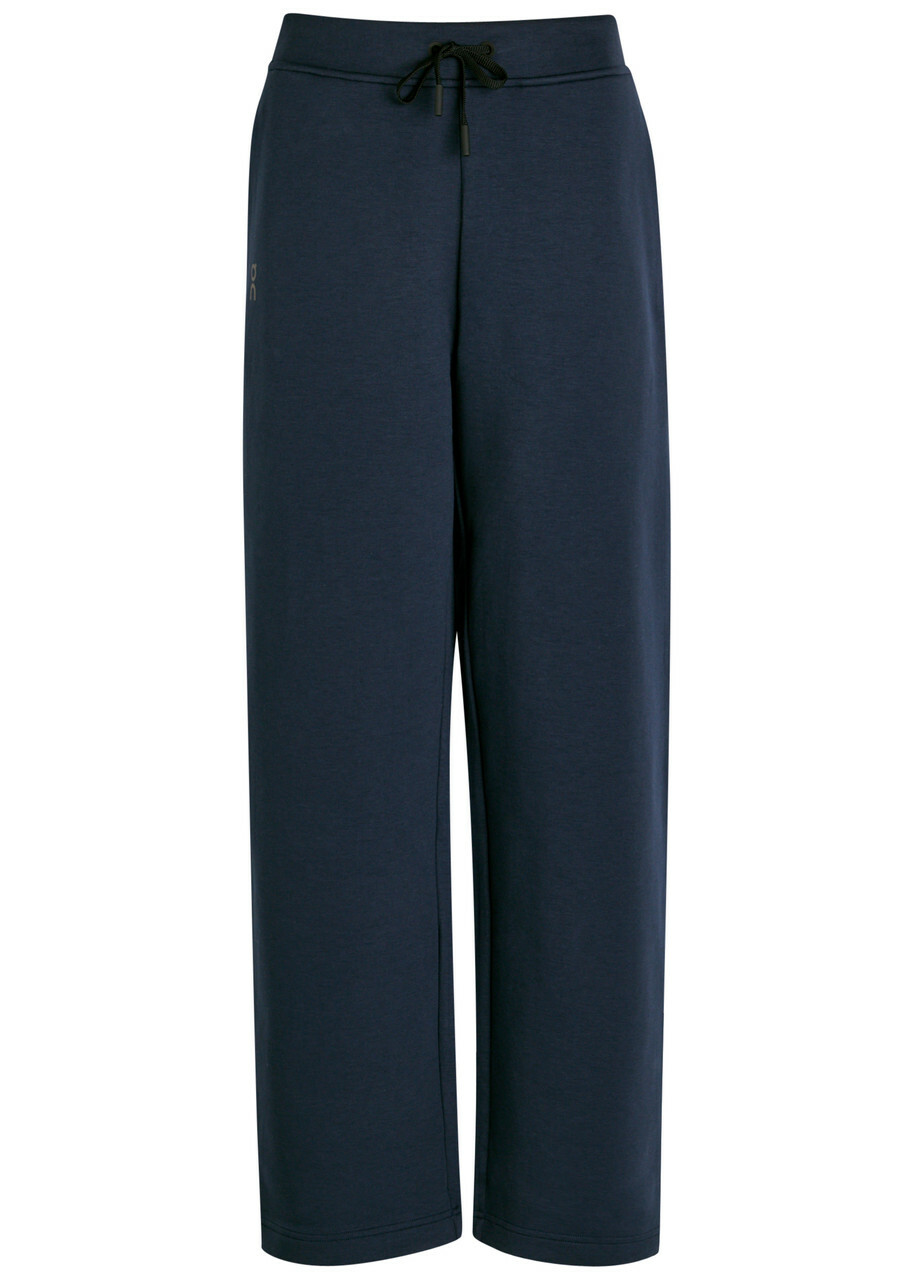 ON Focus Tech Cotton-blend Sweatpants Navy
