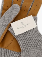Brunello Cucinelli   Gloves Grey   Mens