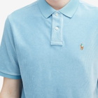 Polo Ralph Lauren Men's Corduroy Polo Shirt in Cassidy Blue