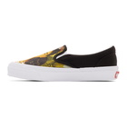 Vans Black Vault Frida Kahlo Self Portrait OG Slip-On Sneakers