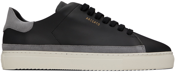 Photo: Axel Arigato Black & Gray Clean 90 SR Sneakers