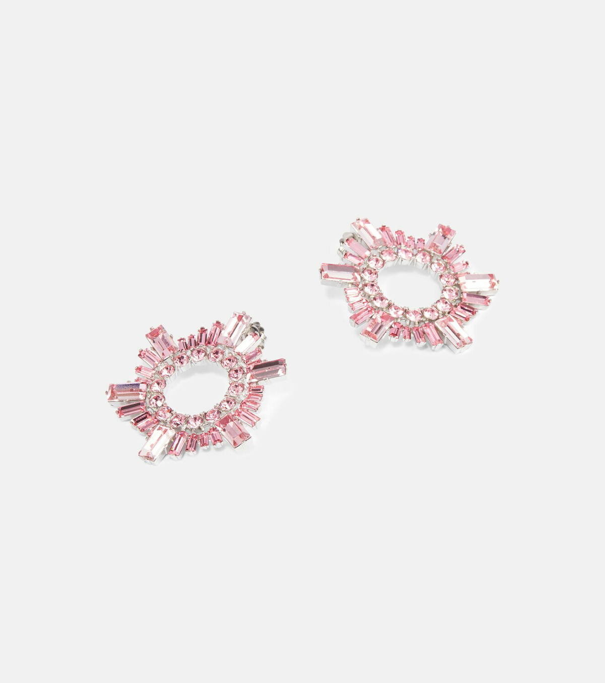 Amina Muaddi - Begum Mini crystal-embellished earrings