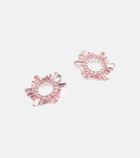 Amina Muaddi - Begum Mini crystal-embellished earrings