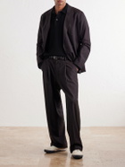 Aimé Leon Dore - Merino Wool Polo Sweater - Black