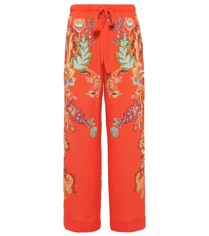 Photo: Etro - Paisley cropped pants