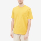 Norse Projects Men's Johannes Standard Pocket T-Shirt in Chrome Yellow