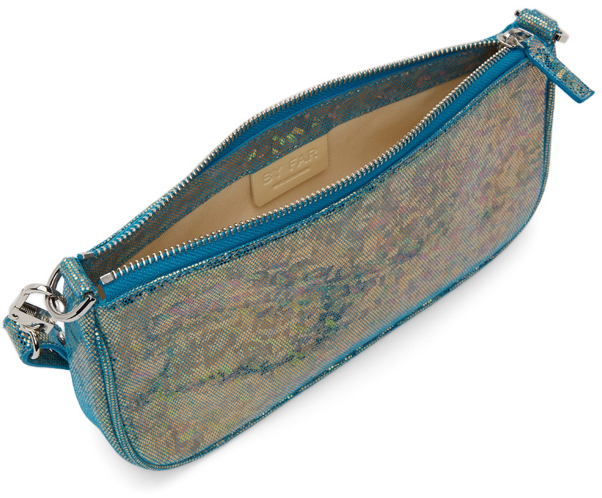 BY FAR Blue Hologram Rachel Bag By Far