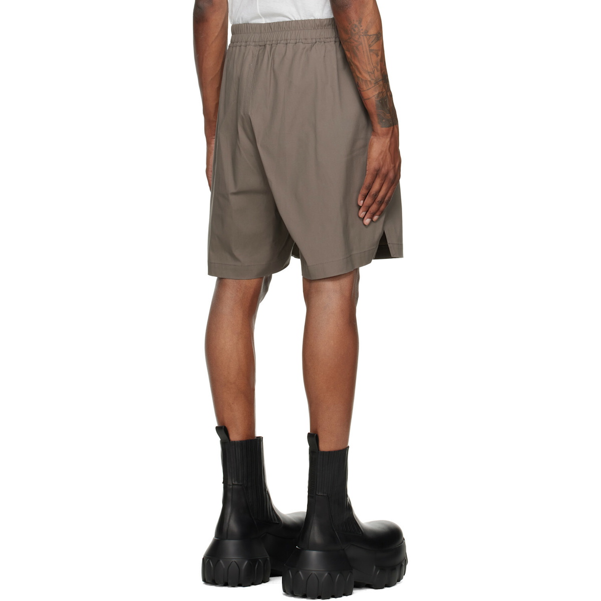 Rick Owens Gray Tower Boxers Shorts