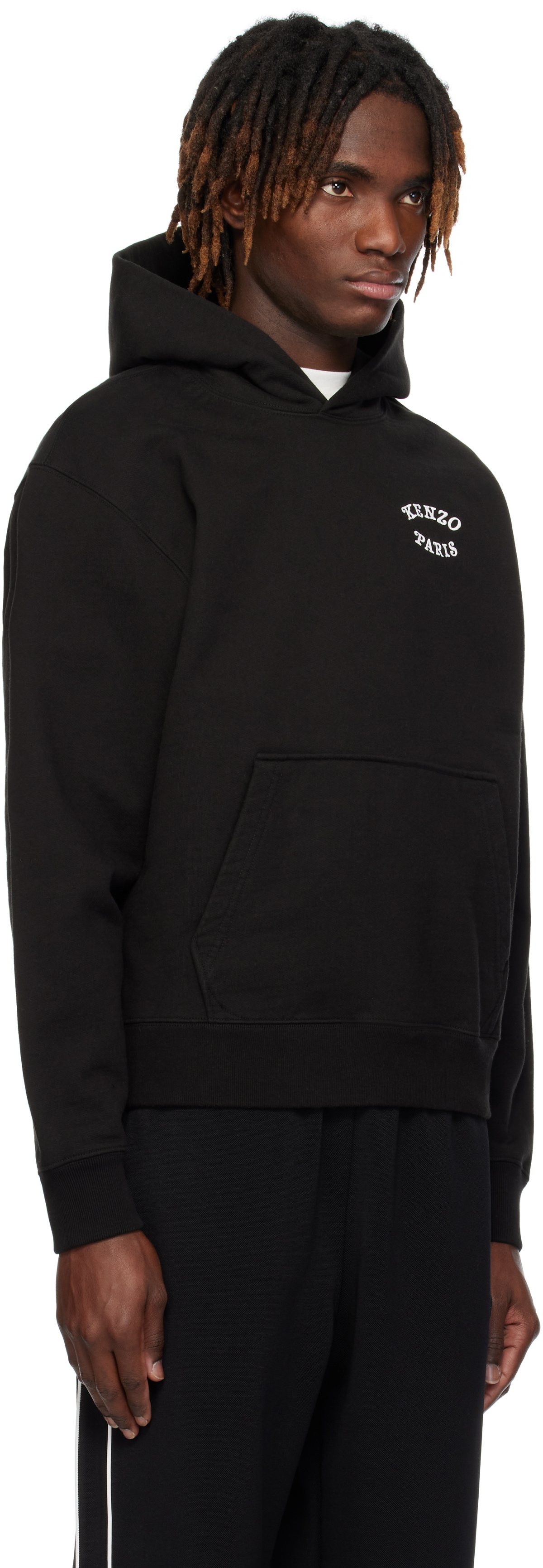 Kenzo Black Kenzo Paris VERDY Edition Embroidered Hoodie Kenzo