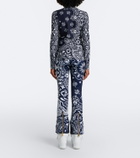 Goldbergh Tokiko paisley ski top